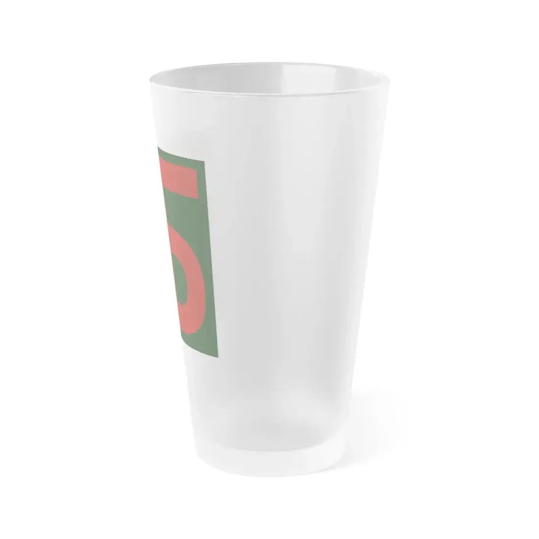 90th Infantry Division (U.S. Army) Frosted Pint Glass 16oz - Go Mug Yourself