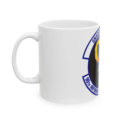 90th Information Operations Squadron (U.S. Air Force) White Coffee Mug-Go Mug Yourself