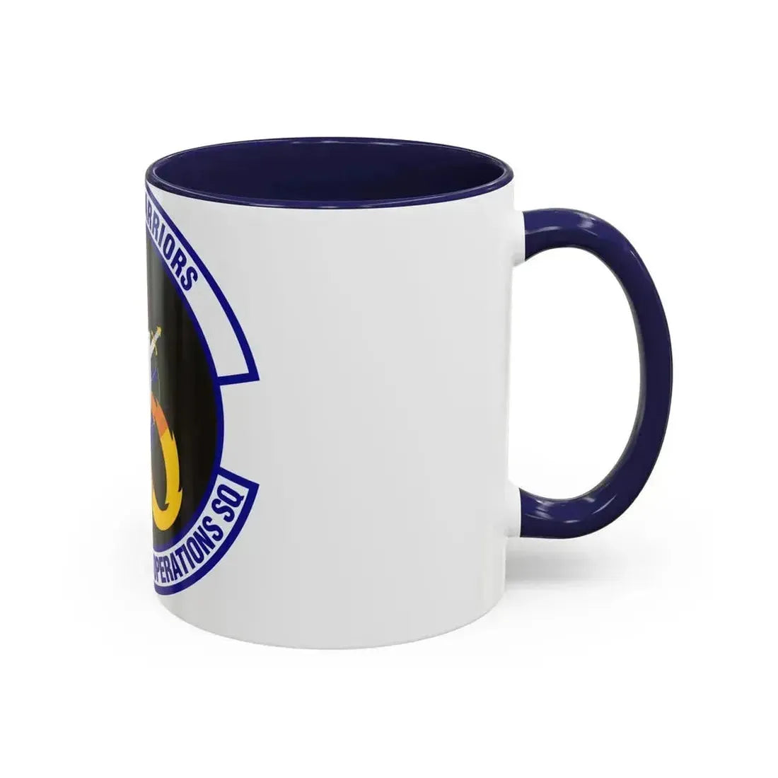 90th Information Operations Squadron (U.S. Air Force) Accent Coffee Mug - Go Mug Yourself