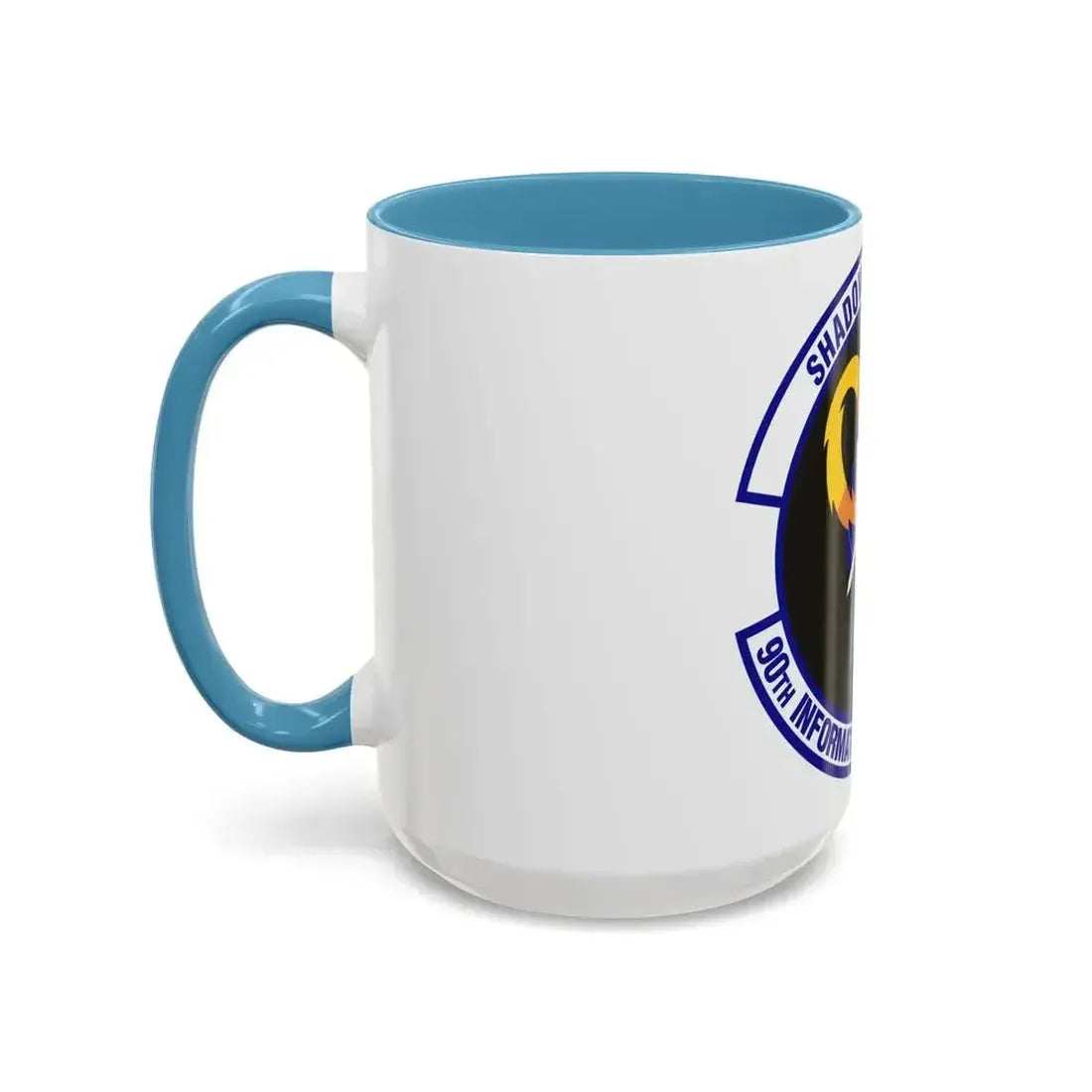 90th Information Operations Squadron (U.S. Air Force) Accent Coffee Mug - Go Mug Yourself