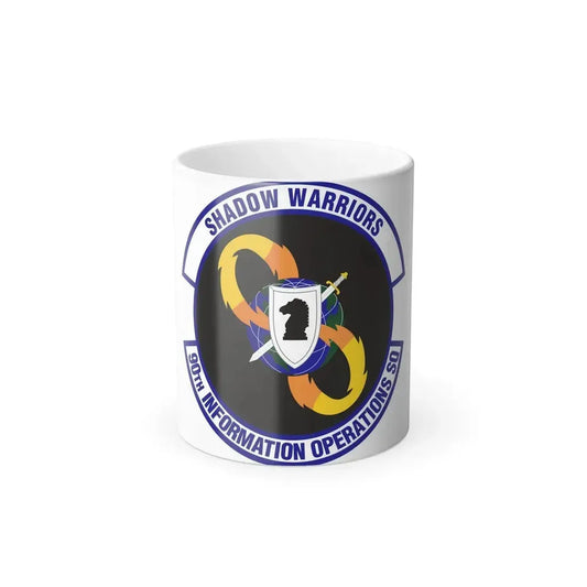 90th Information Operations Squadron (U.S. Air Force) Color Changing Mug 11oz - Go Mug Yourself