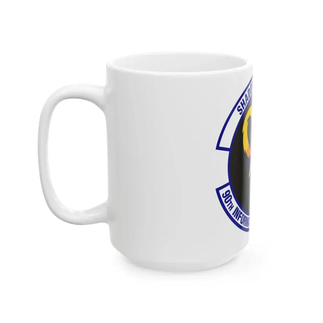 90th Information Operations Squadron (U.S. Air Force) White Coffee Mug - Go Mug Yourself