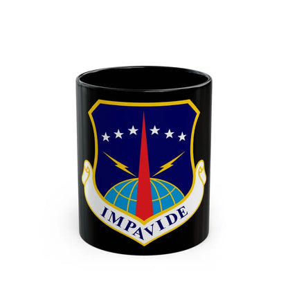 90th Space Wing (U.S. Air Force) Black Coffee Mug-11oz-Go Mug Yourself