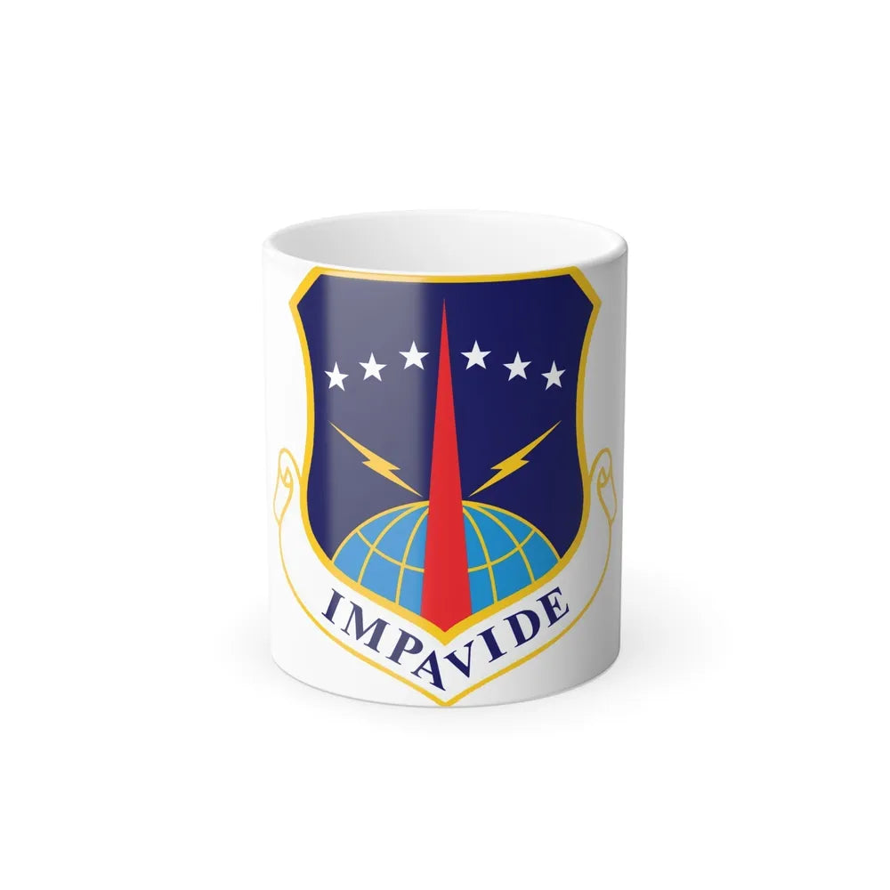 90th Space Wing (U.S. Air Force) Color Changing Mug-11oz-Go Mug Yourself