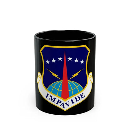 90th Space Wing (U.S. Air Force) Black Coffee Mug 11oz - Go Mug Yourself