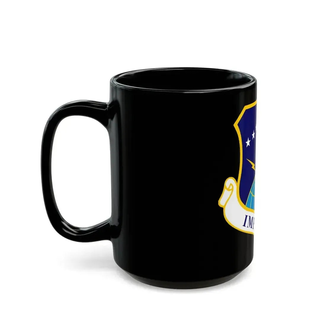 90th Space Wing (U.S. Air Force) Black Coffee Mug - Go Mug Yourself