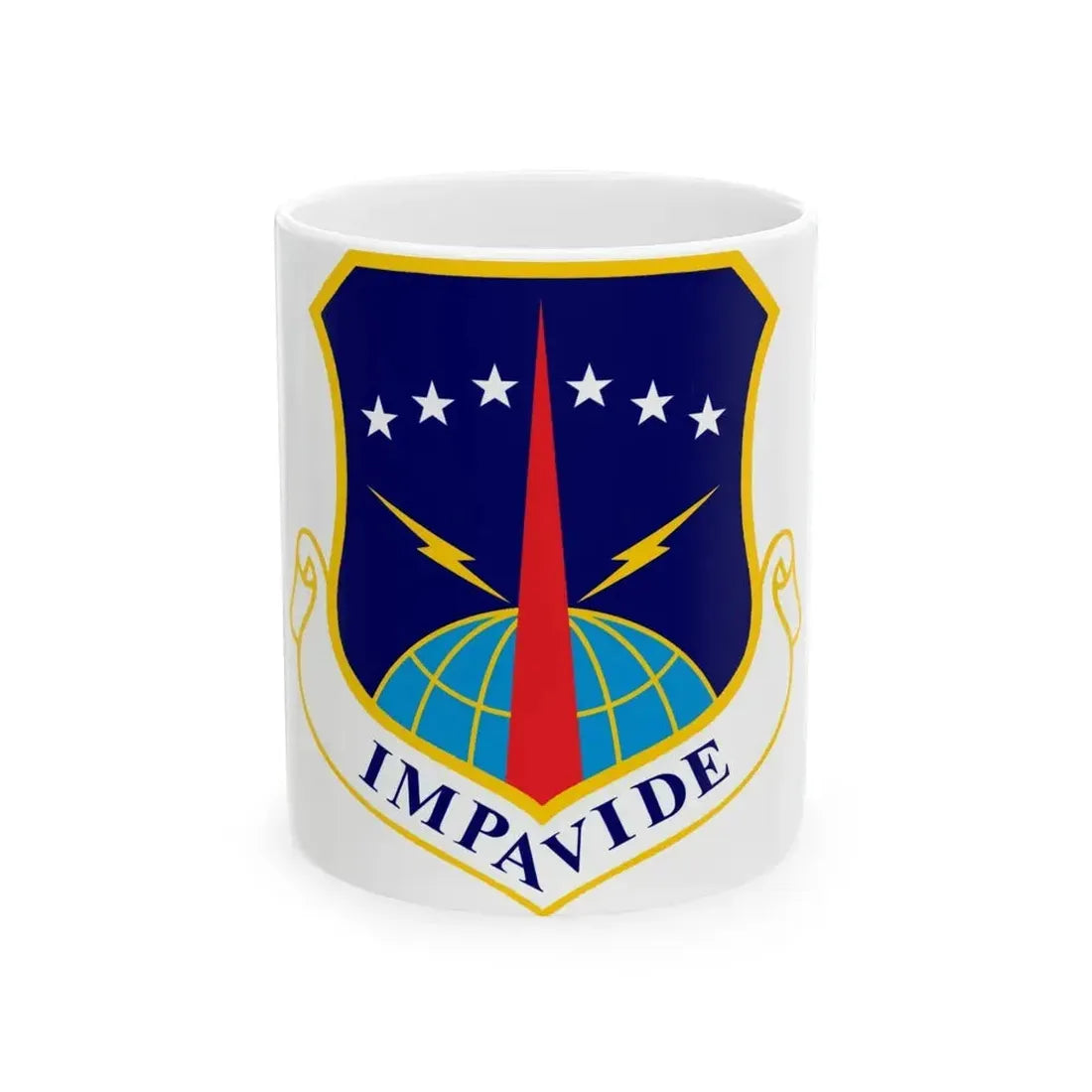 90th Space Wing (U.S. Air Force) White Coffee Mug 11oz - Go Mug Yourself