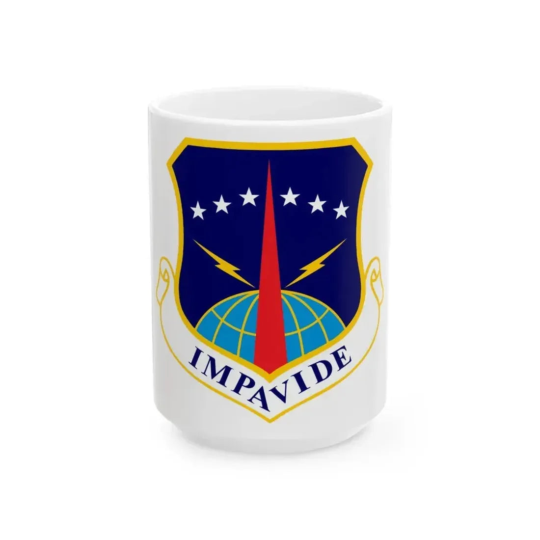 90th Space Wing (U.S. Air Force) White Coffee Mug 15oz - Go Mug Yourself