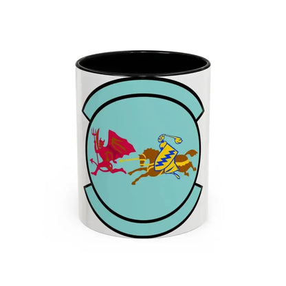 91 Air Refueling Squadron AMC (U.S. Air Force) Accent Coffee Mug 11oz Black - Go Mug Yourself