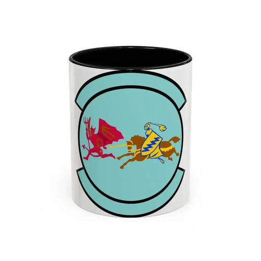 91 Air Refueling Squadron AMC (U.S. Air Force) Accent Coffee Mug 11oz Black - Go Mug Yourself