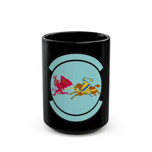 91 Air Refueling Squadron AMC (U.S. Air Force) Black Coffee Mug 15oz - Go Mug Yourself