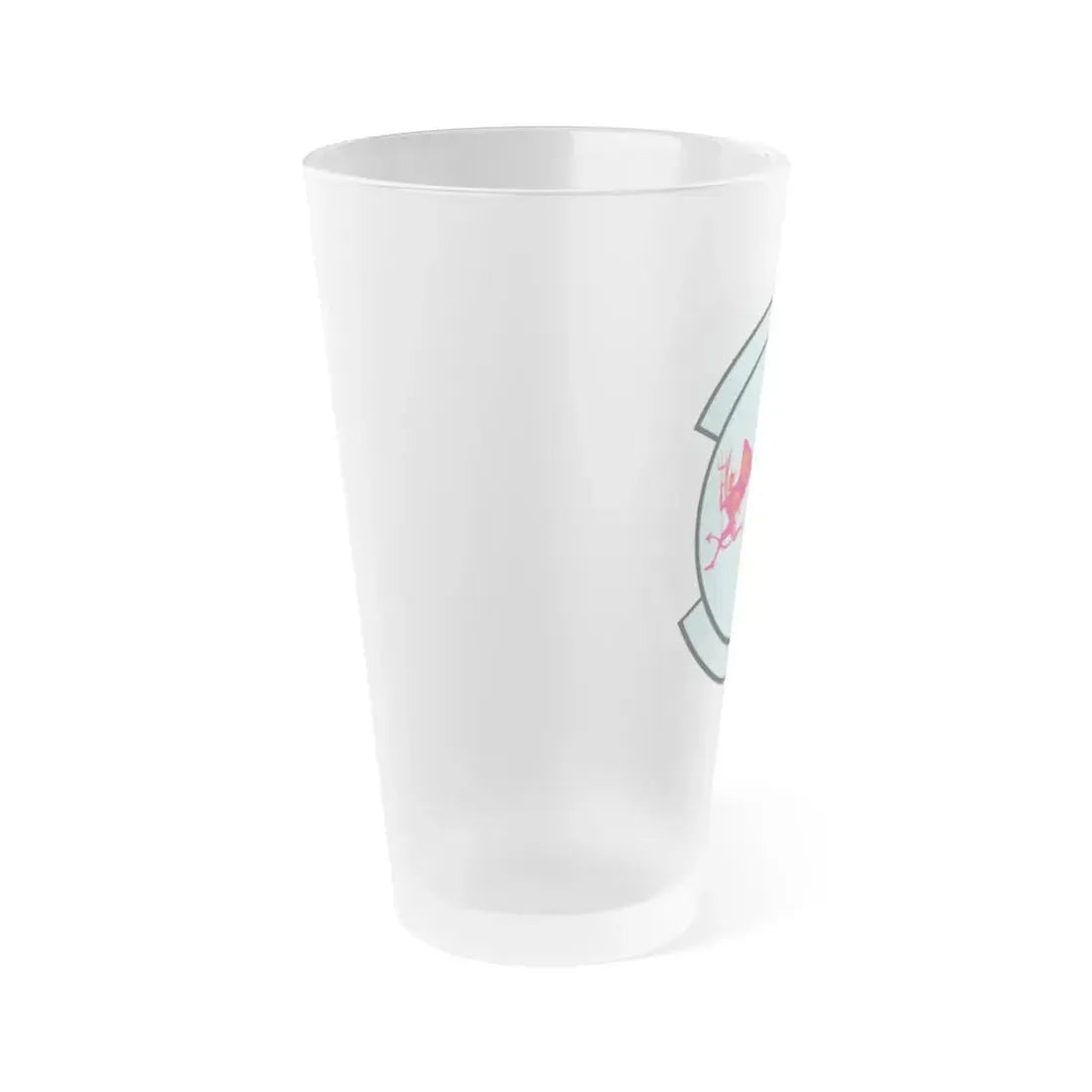 91 Air Refueling Squadron AMC (U.S. Air Force) Frosted Pint Glass 16oz - Go Mug Yourself