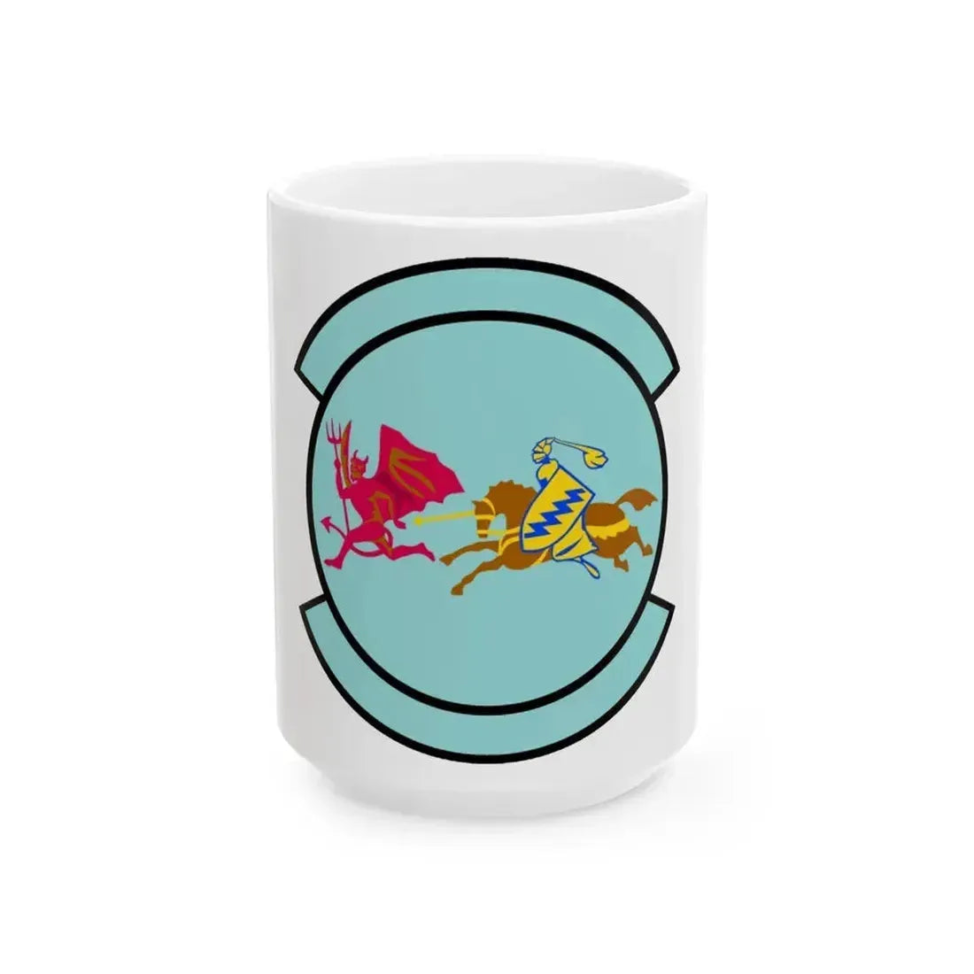 91 Air Refueling Squadron AMC (U.S. Air Force) White Coffee Mug 15oz - Go Mug Yourself