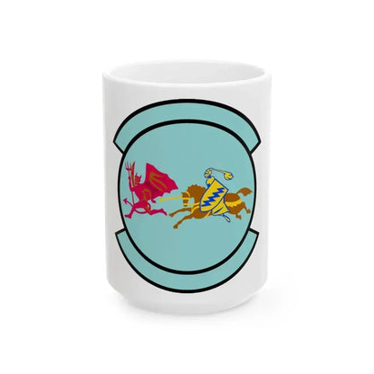 91 Air Refueling Squadron AMC (U.S. Air Force) White Coffee Mug 15oz - Go Mug Yourself