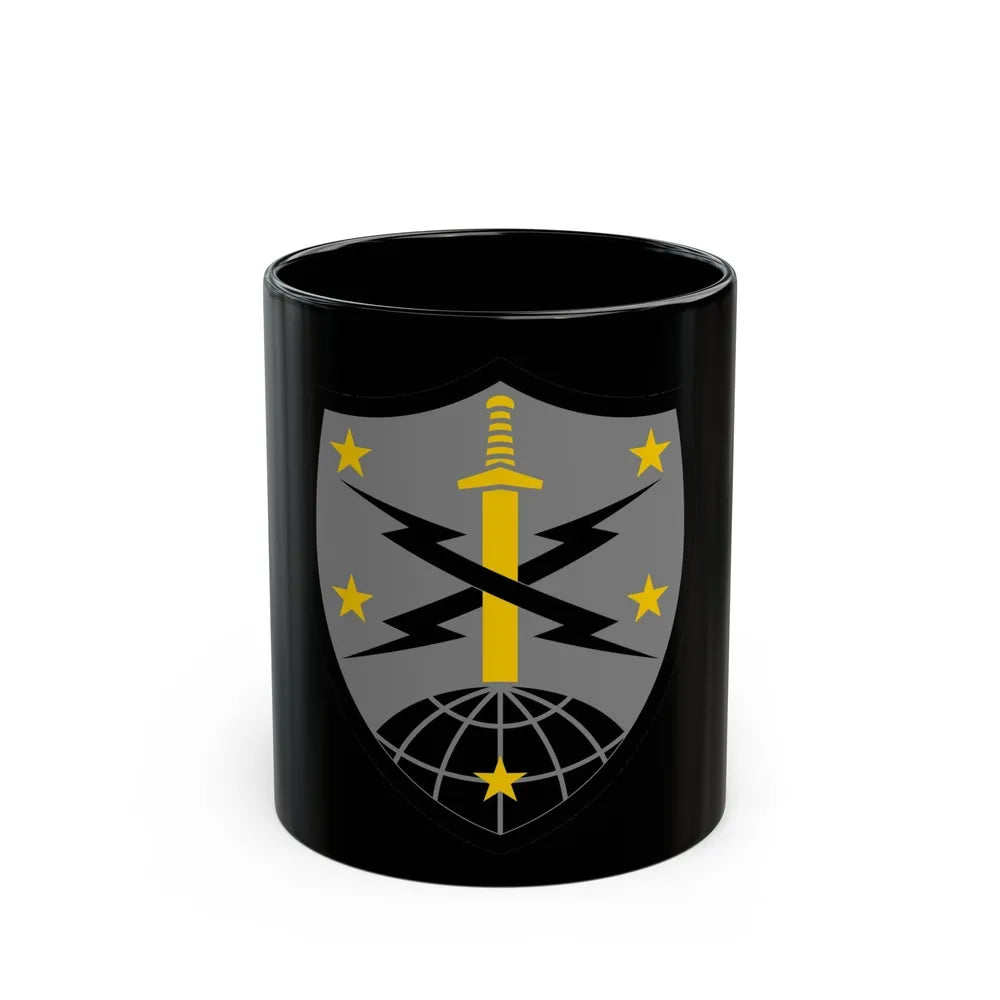 91 Cyber Brigade 2 (U.S. Army) Black Coffee Mug-11oz-Go Mug Yourself