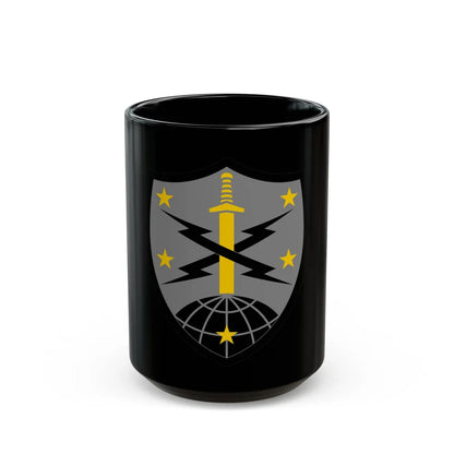 91 Cyber Brigade 2 (U.S. Army) Black Coffee Mug-15oz-Go Mug Yourself