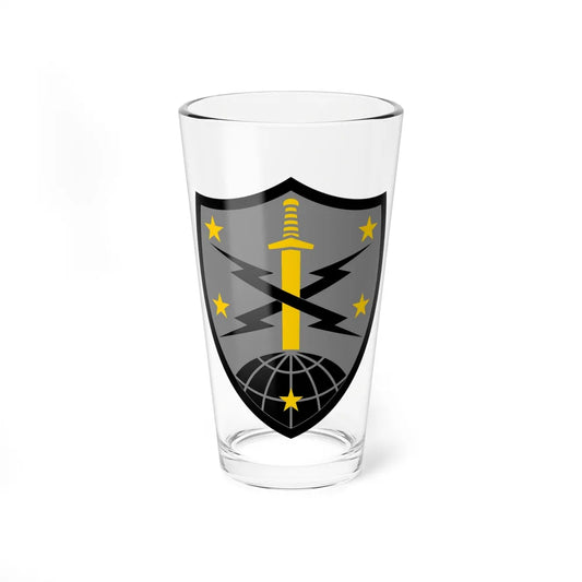 91 Cyber Brigade 2 (U.S. Army) Pint Glass 16oz-16oz-Go Mug Yourself