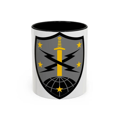 91 Cyber Brigade 2 (U.S. Army) Accent Coffee Mug 11oz Black - Go Mug Yourself