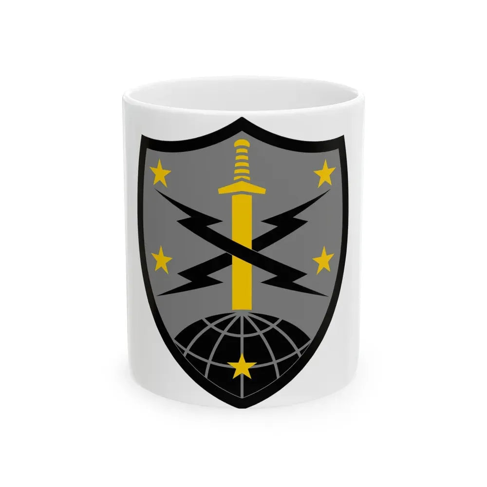 91 Cyber Brigade 2 (U.S. Army) White Coffee Mug 11oz - Go Mug Yourself