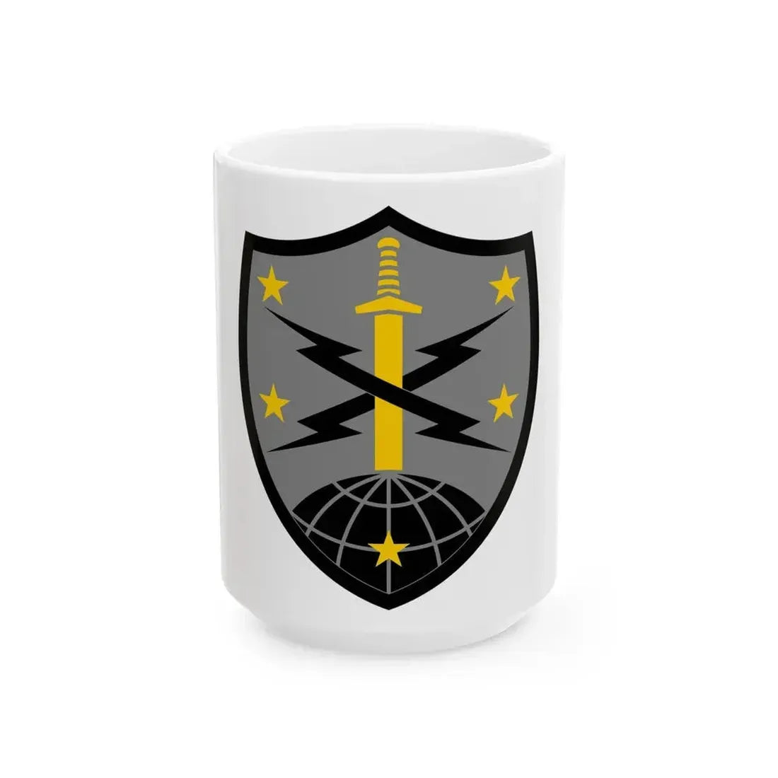 91 Cyber Brigade 2 (U.S. Army) White Coffee Mug 15oz - Go Mug Yourself