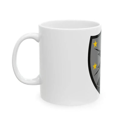 91 Cyber Brigade 2 (U.S. Army) White Coffee Mug - Go Mug Yourself