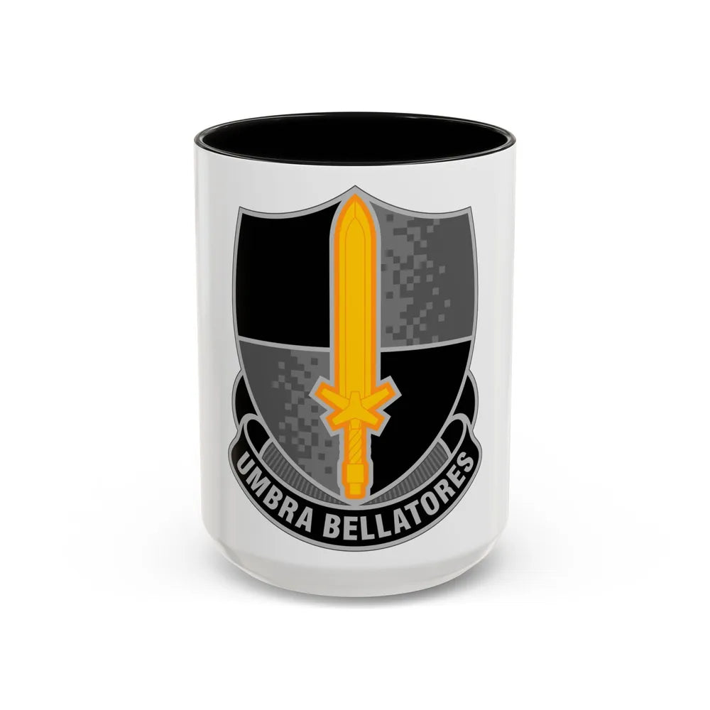 91 Cyber Brigade (U.S. Army) Accent Coffee Mug-15oz-Black-Go Mug Yourself