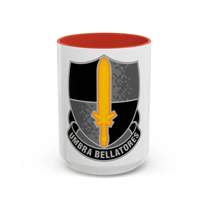 91 Cyber Brigade (U.S. Army) Accent Coffee Mug-15oz-Red-Go Mug Yourself