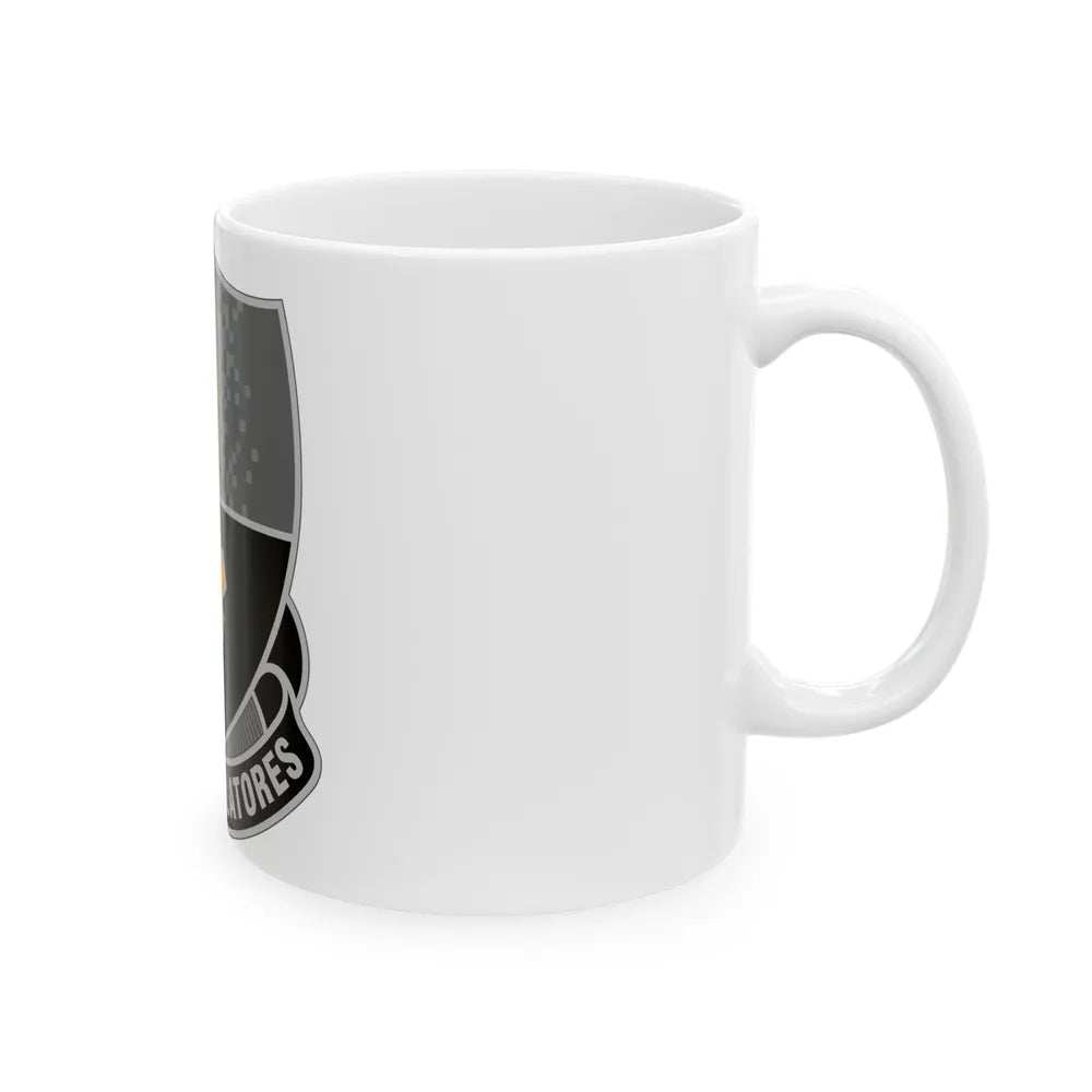 91 Cyber Brigade (U.S. Army) White Coffee Mug-Go Mug Yourself