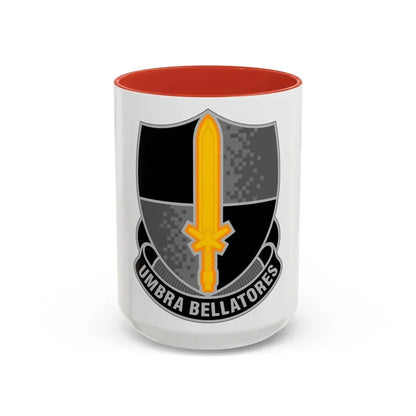 91 Cyber Brigade (U.S. Army) Accent Coffee Mug 15oz Red - Go Mug Yourself