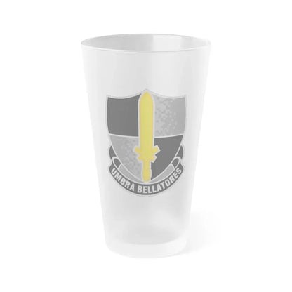 91 Cyber Brigade (U.S. Army) Frosted Pint Glass 16oz Default Title - Go Mug Yourself