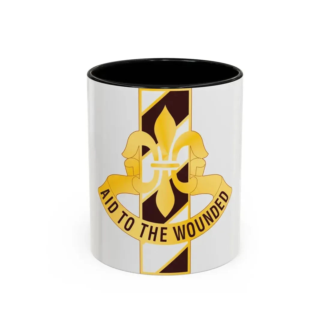 91 Evacuation Hospital (U.S. Army) Accent Coffee Mug 11oz Black - Go Mug Yourself