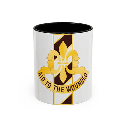 91 Evacuation Hospital (U.S. Army) Accent Coffee Mug 11oz Black - Go Mug Yourself
