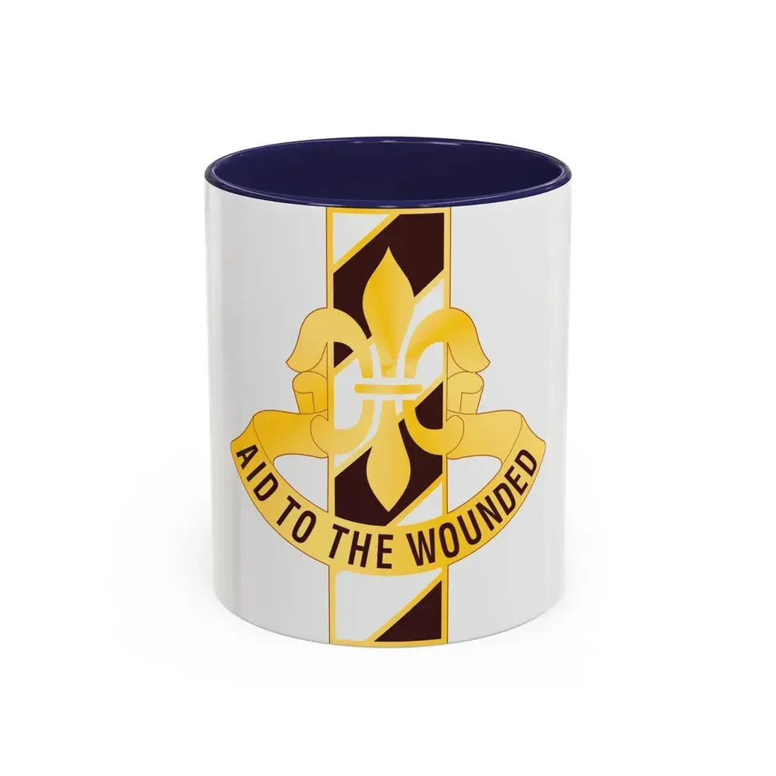 91 Evacuation Hospital (U.S. Army) Accent Coffee Mug 11oz Navy - Go Mug Yourself