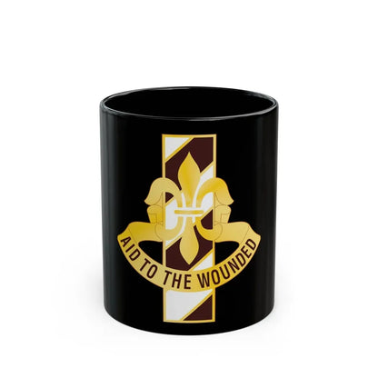 91 Evacuation Hospital (U.S. Army) Black Coffee Mug 11oz - Go Mug Yourself