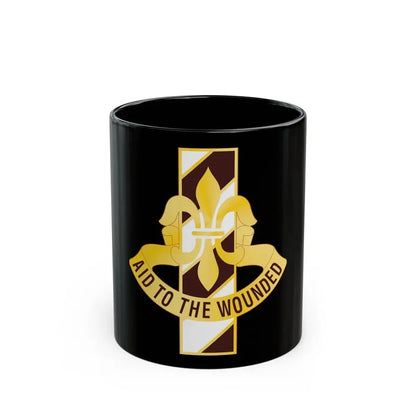 91 Evacuation Hospital (U.S. Army) Black Coffee Mug 11oz - Go Mug Yourself