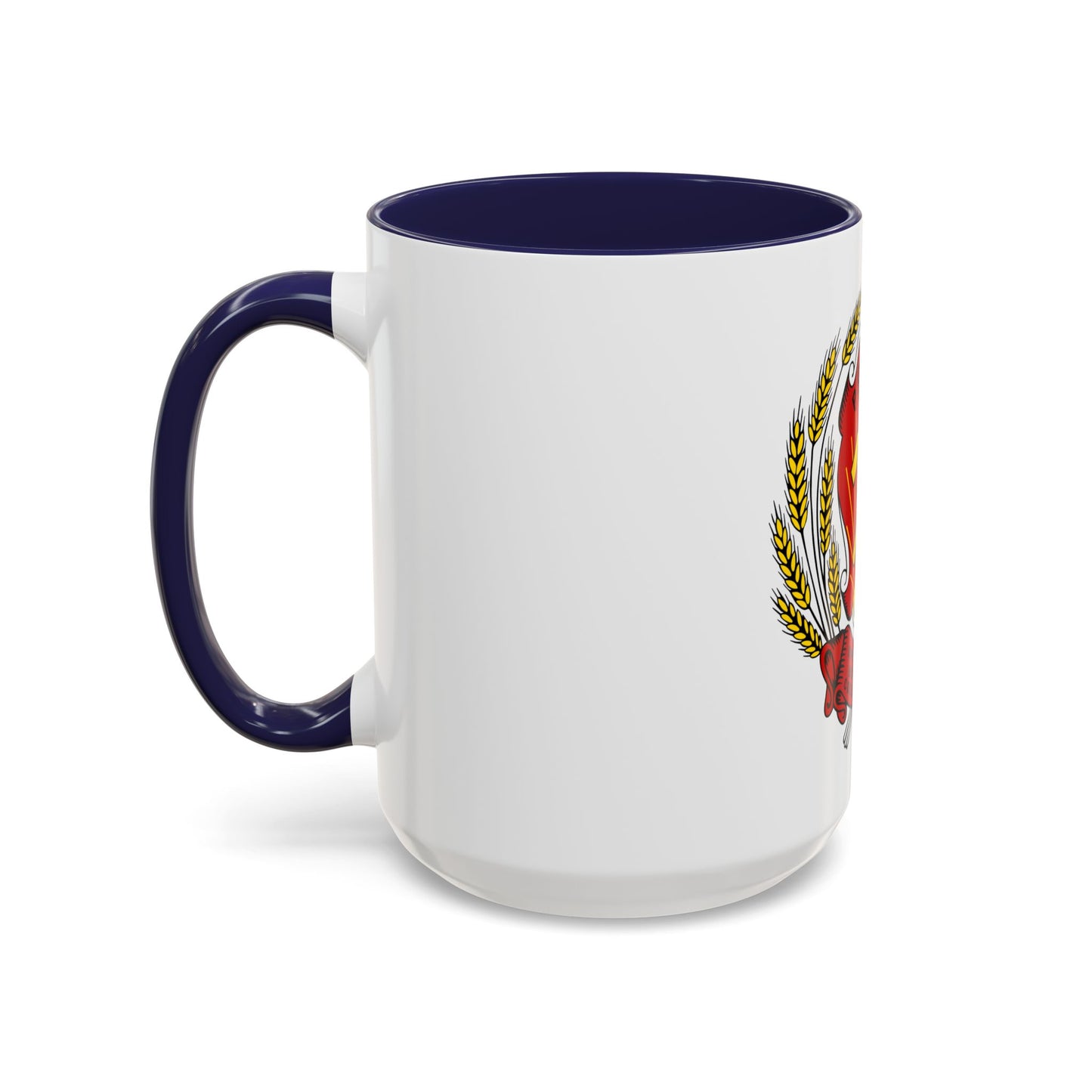 Coat of arms of the Russian Soviet Federative Socialist Republic (1954-1978) - Accent Coffee Mug