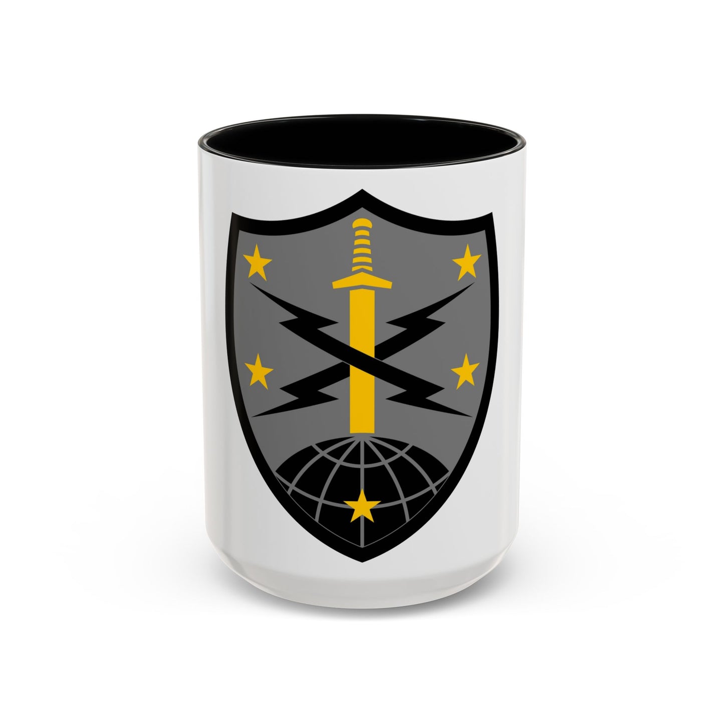 91 Cyber Brigade 2 (U.S. Army) Accent Coffee Mug