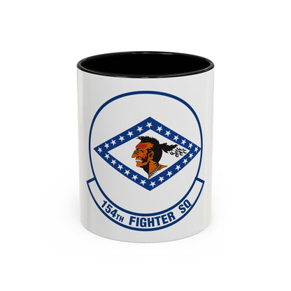 154 Fighter Squadron (U.S. Air Force) Accent Coffee Mug