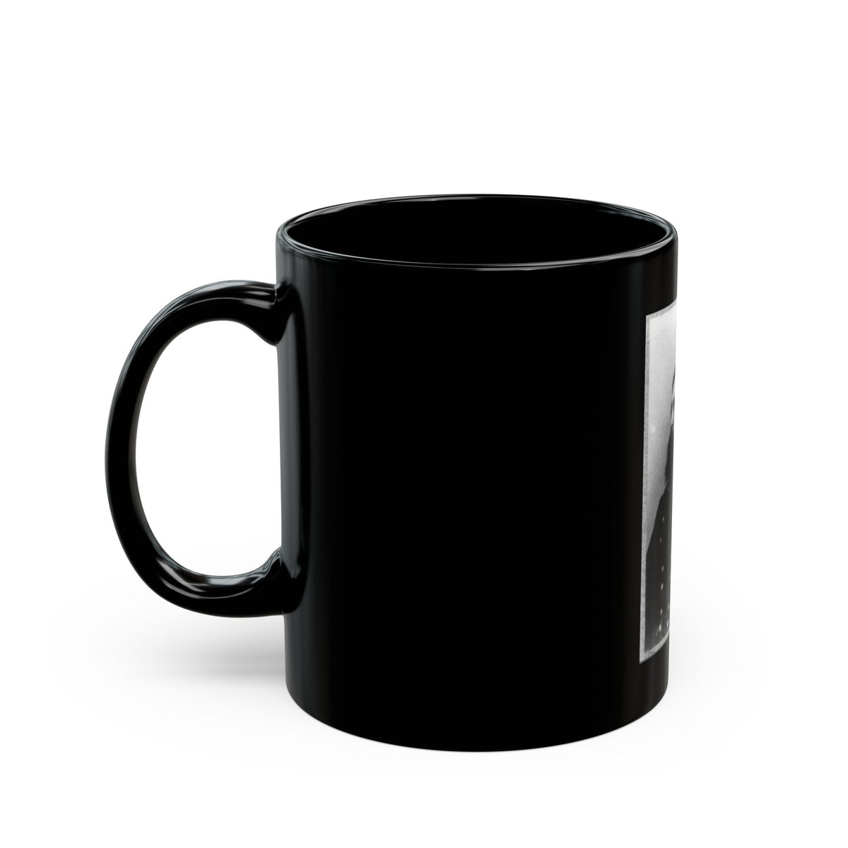 Thomas K. Smith, Half-Length Portrait, Facing Left (U.S. Civil War) Black Coffee Mug