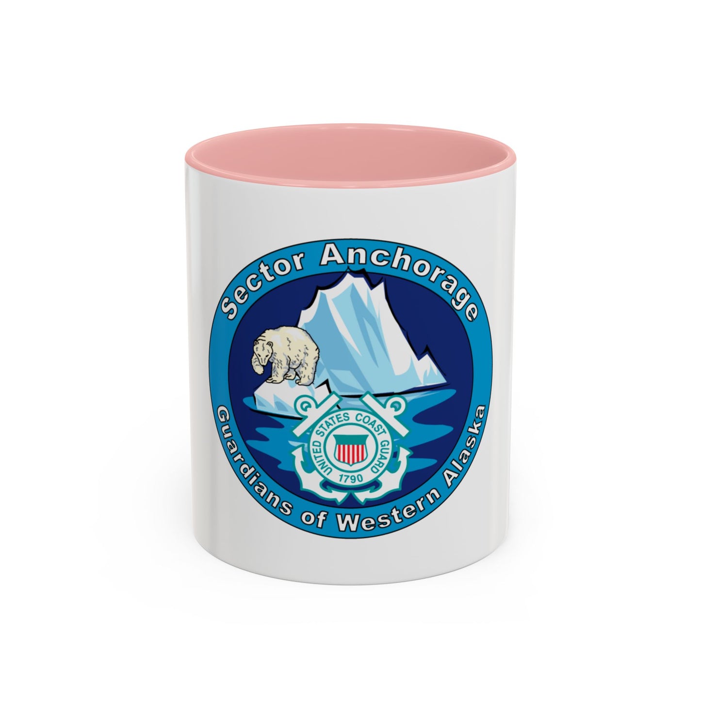 USCG Sector Anchorage (U.S. Coast Guard) Accent Coffee Mug