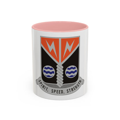 58 Signal Battalion (U.S. Army) Accent Coffee Mug