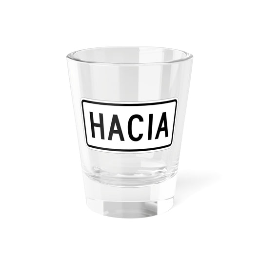 To plate es (Puerto Rico) (Road Sign) Shot Glass 1.5oz