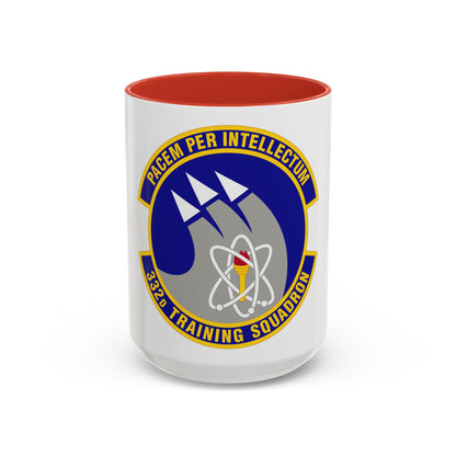 332 Training Squadron AETC (U.S. Air Force) Accent Coffee Mug