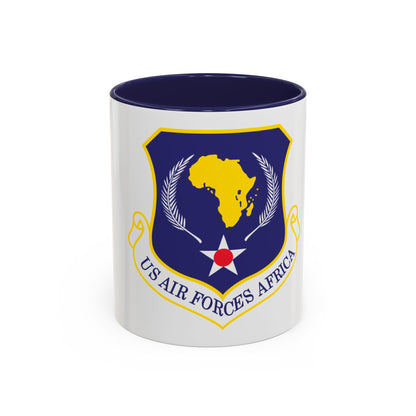 USAF Africa (U.S. Air Force) Accent Coffee Mug