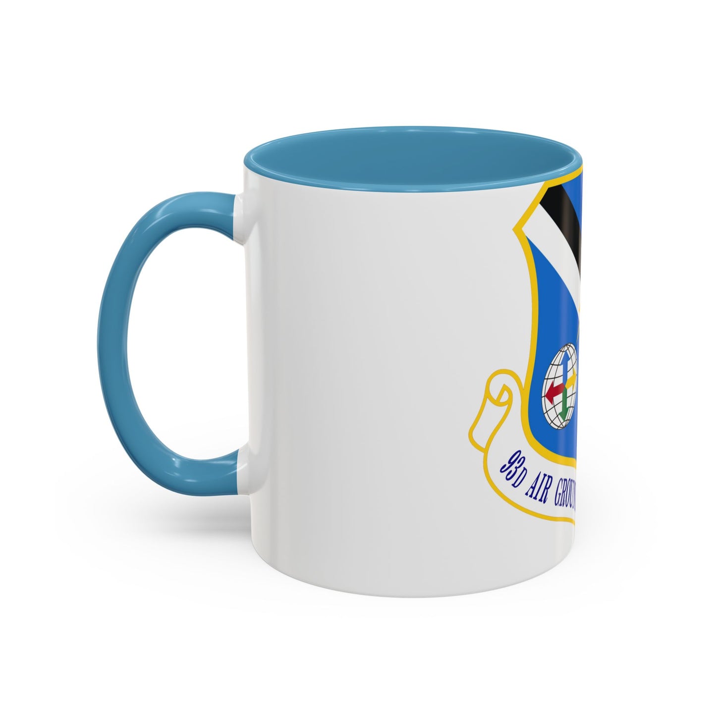 93d Air Ground Operations Wing Emblem (U.S. Air Force) Accent Coffee Mug