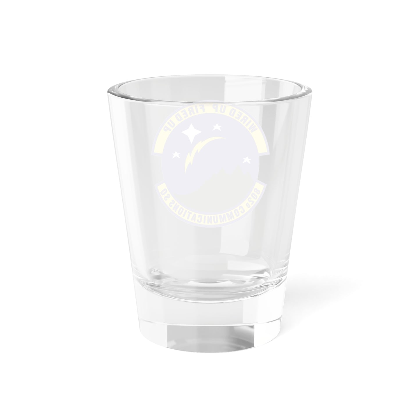 802d Communications Squadron (U.S. Air Force) Shot Glass 1.5oz