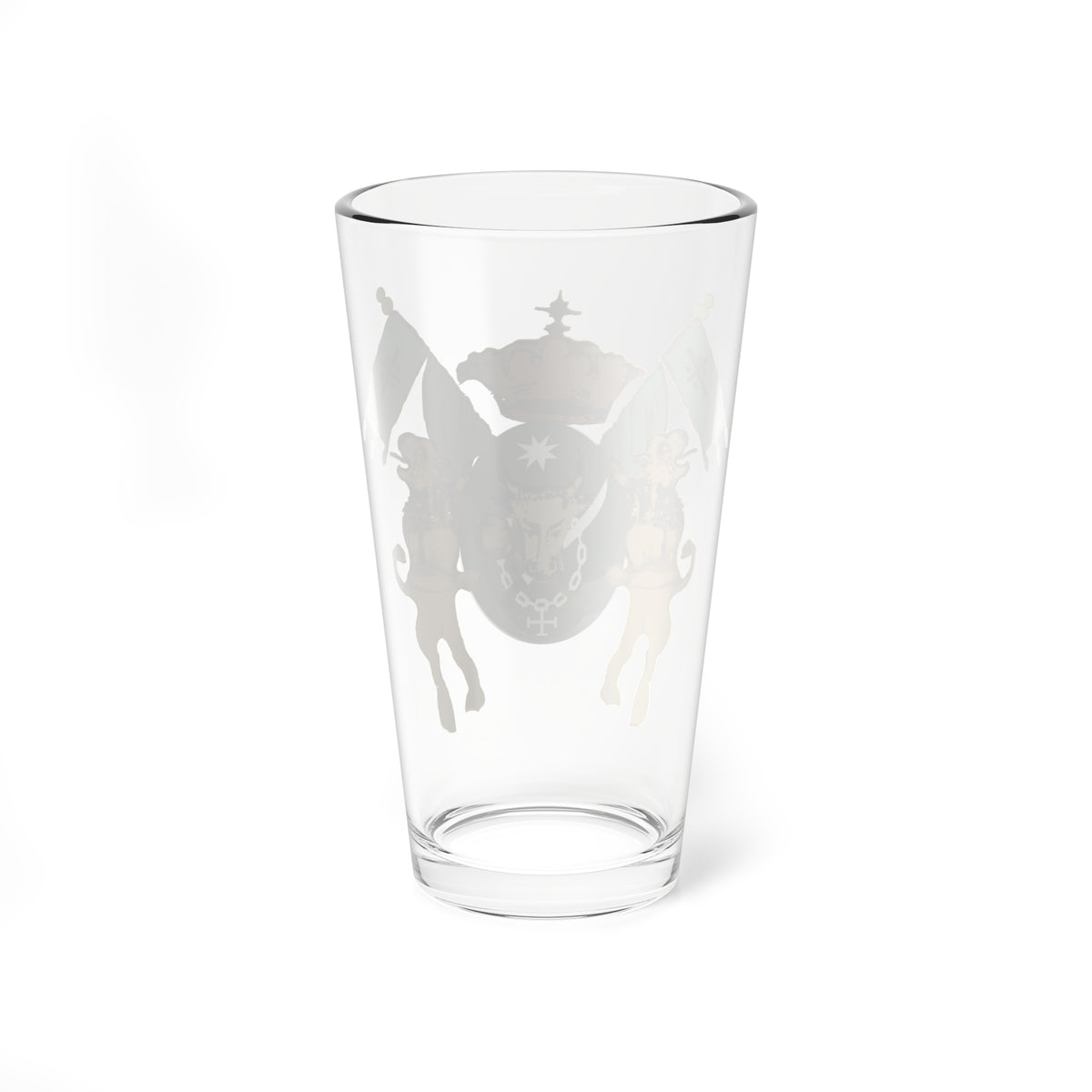 Moldavian coat of arms in Olari Church Bucharest (Oman) (Coat of Arms) Pint Glass 16oz