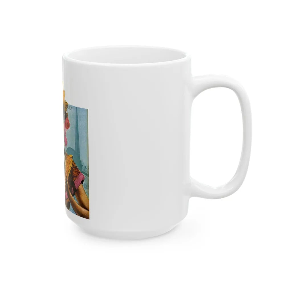 Colliers cover illustration, September 23th, 1939 - White Coffee Mug-Go Mug Yourself