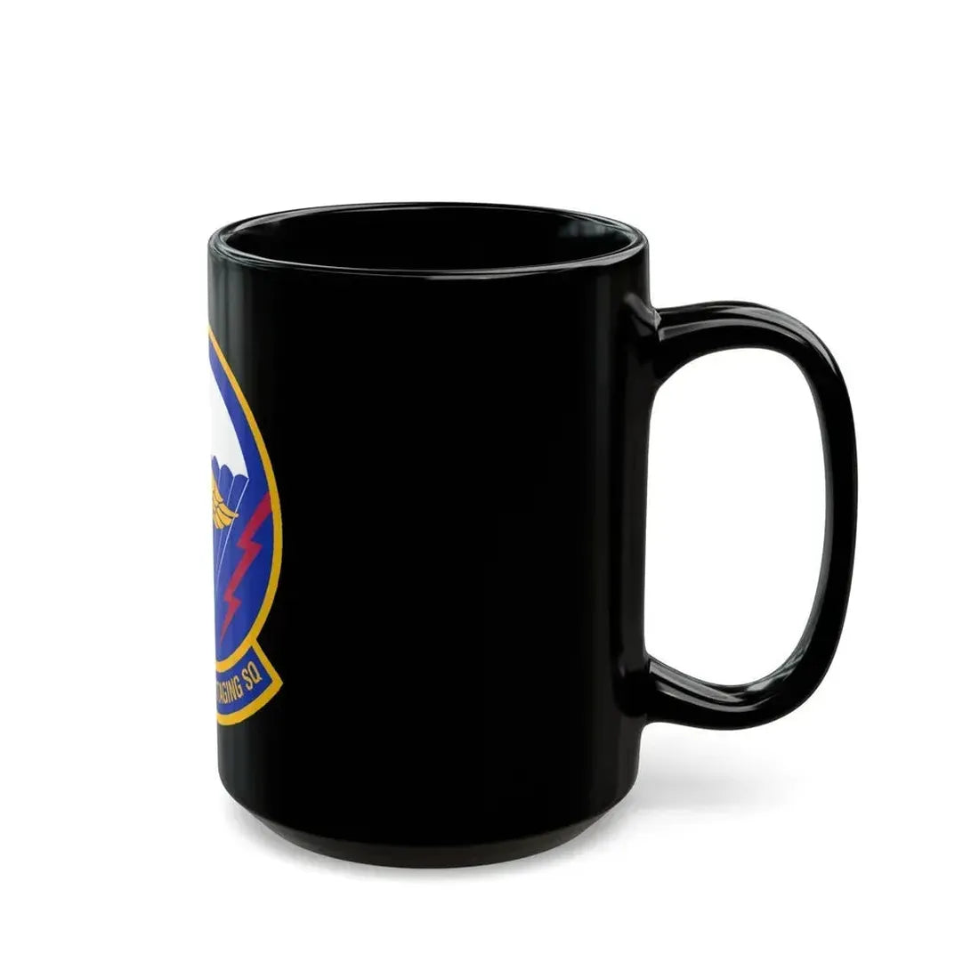 911 Aeromedical Staging Squadron AFRC (U.S. Air Force) Black Coffee Mug - Go Mug Yourself