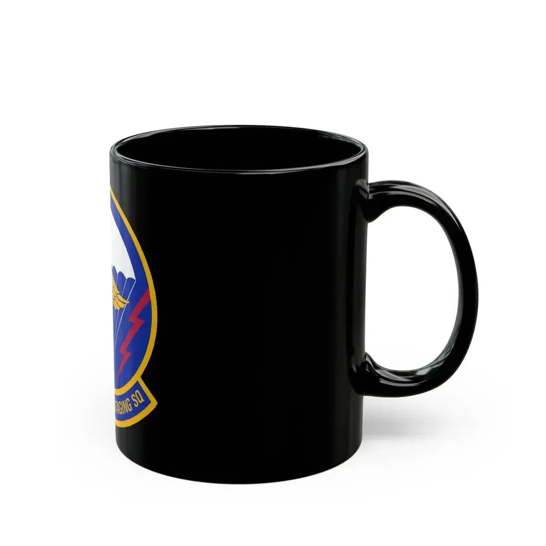 911 Aeromedical Staging Squadron AFRC (U.S. Air Force) Black Coffee Mug - Go Mug Yourself
